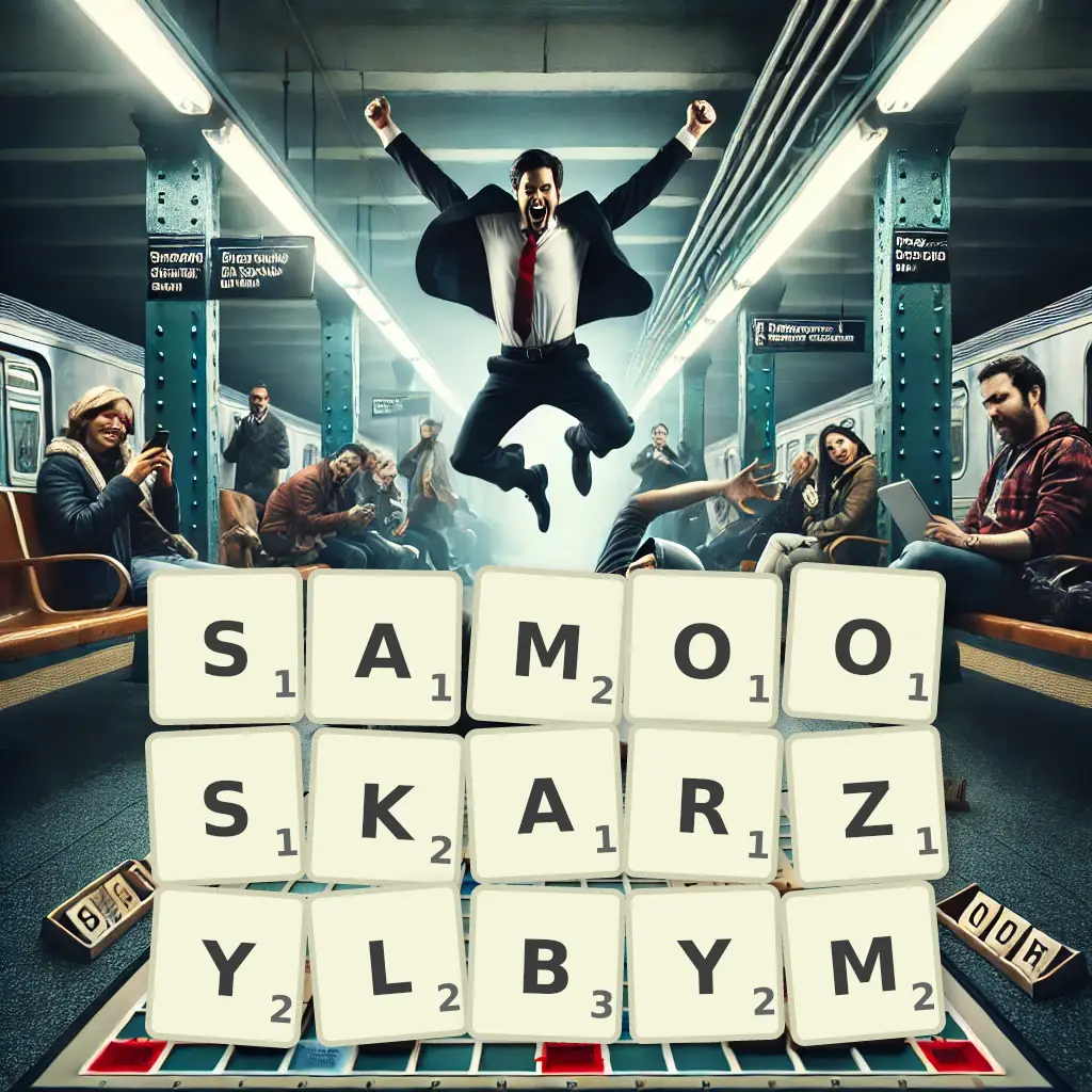 Słowa z liter SAMOOSKARŻYŁBYM