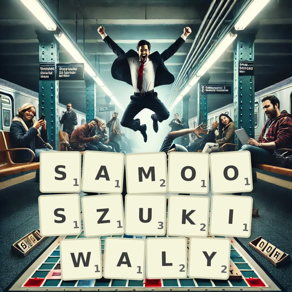 Słowa z liter SAMOOSZUKIWAŁY