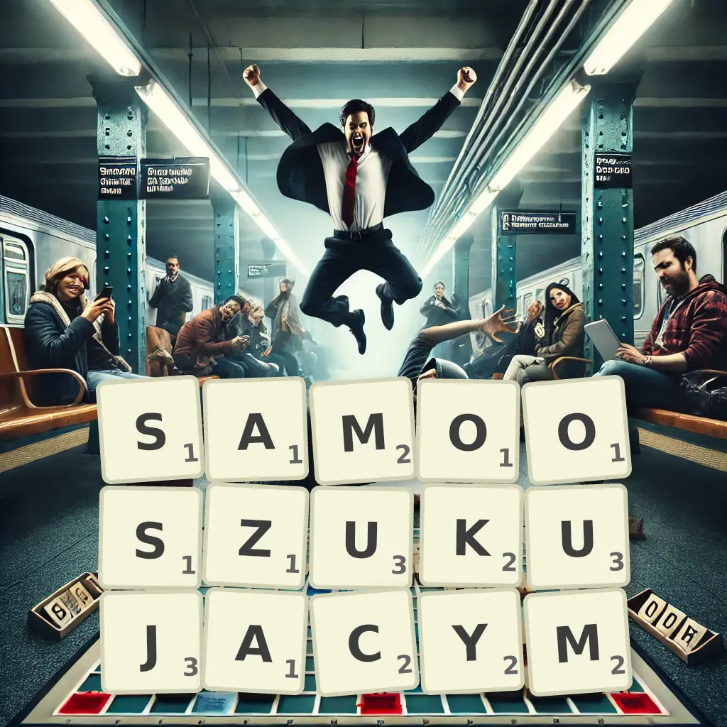 Słowa z liter SAMOOSZUKUJĄCYM