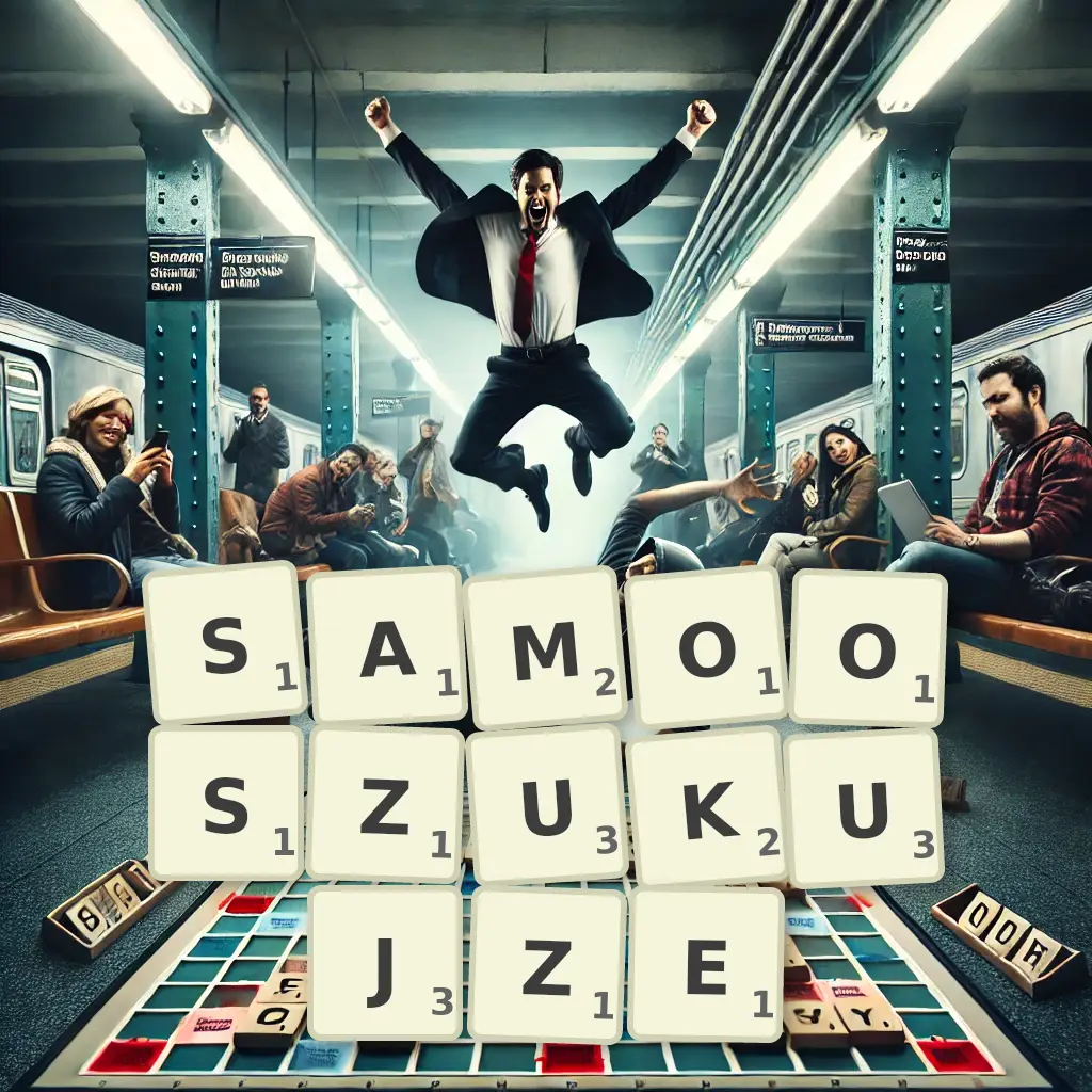 Słowa z liter SAMOOSZUKUJŻE