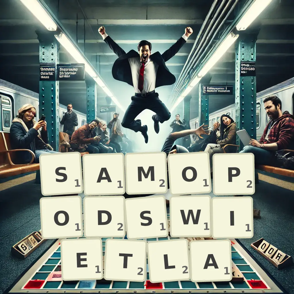 Słowa z liter SAMOPODŚWIETLA