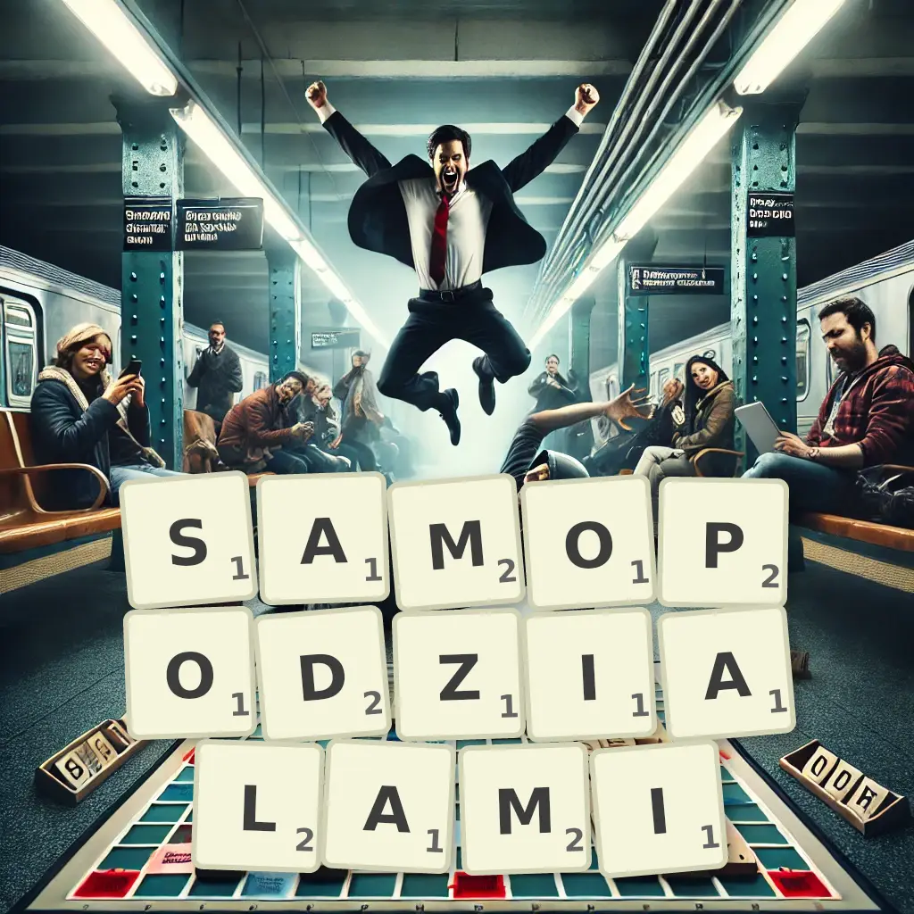 Słowa z liter SAMOPODZIAŁAMI