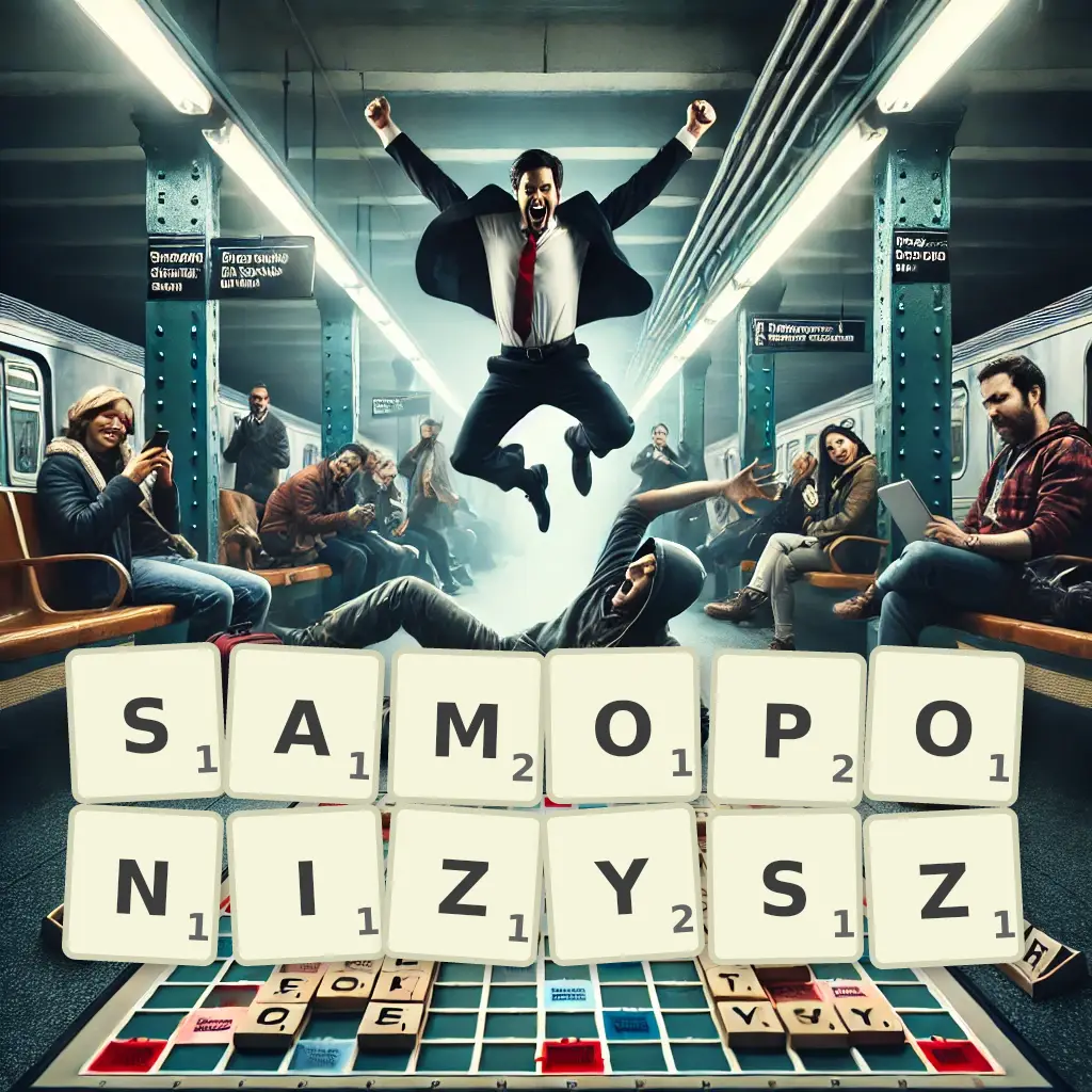 Słowa z liter SAMOPONIŻYSZ