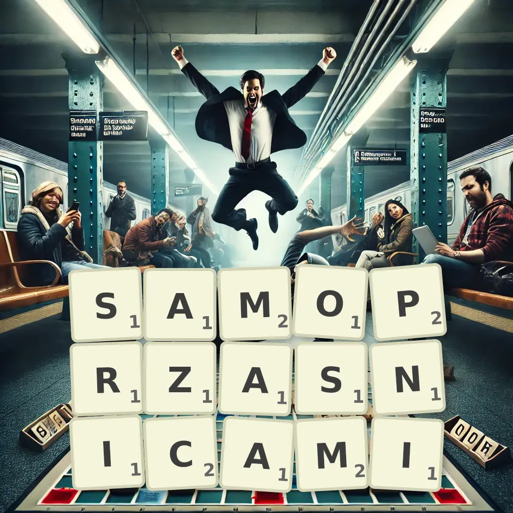 Słowa z liter SAMOPRZĄŚNICAMI