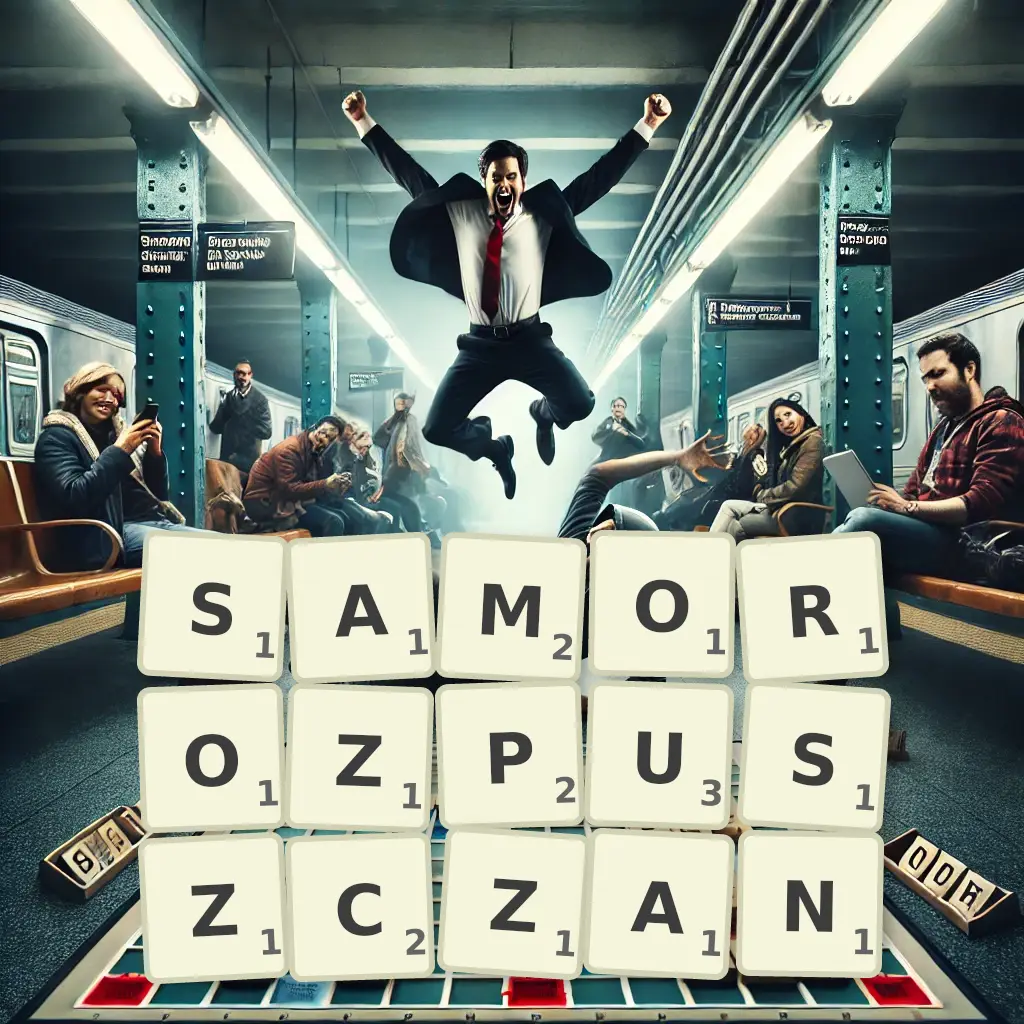 Słowa z liter SAMOROZPUSZCZAŃ