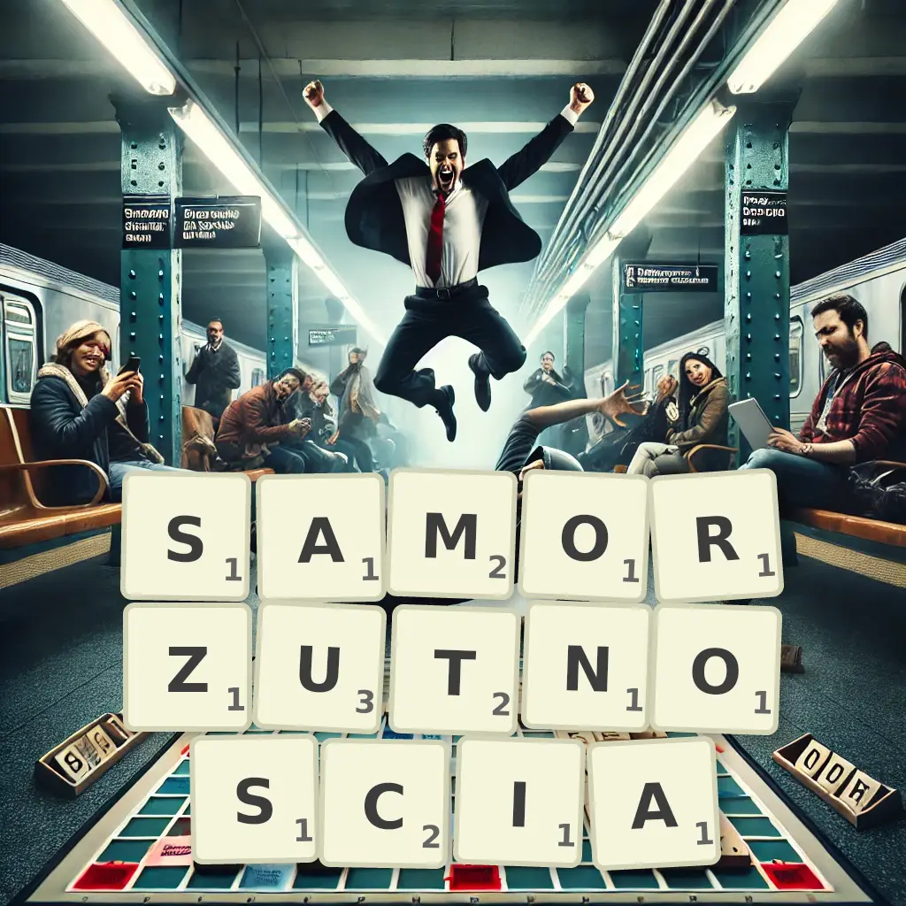 Słowa z liter SAMORZUTNOŚCIĄ