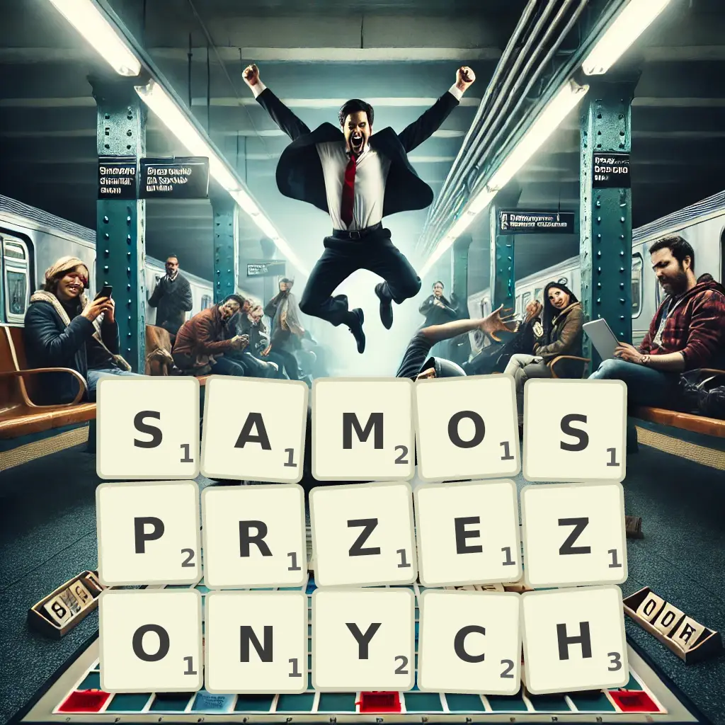 Słowa z liter SAMOSPRZĘŻONYCH