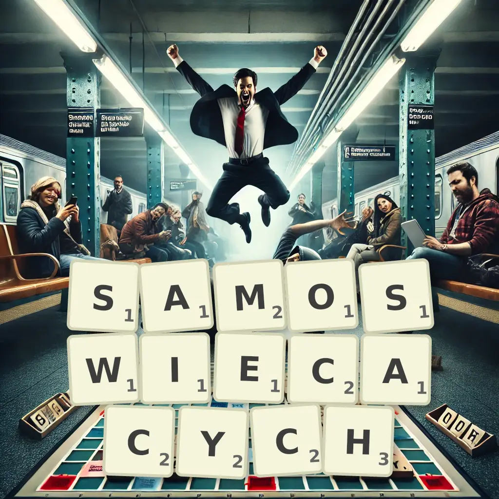 Słowa z liter SAMOŚWIECĄCYCH
