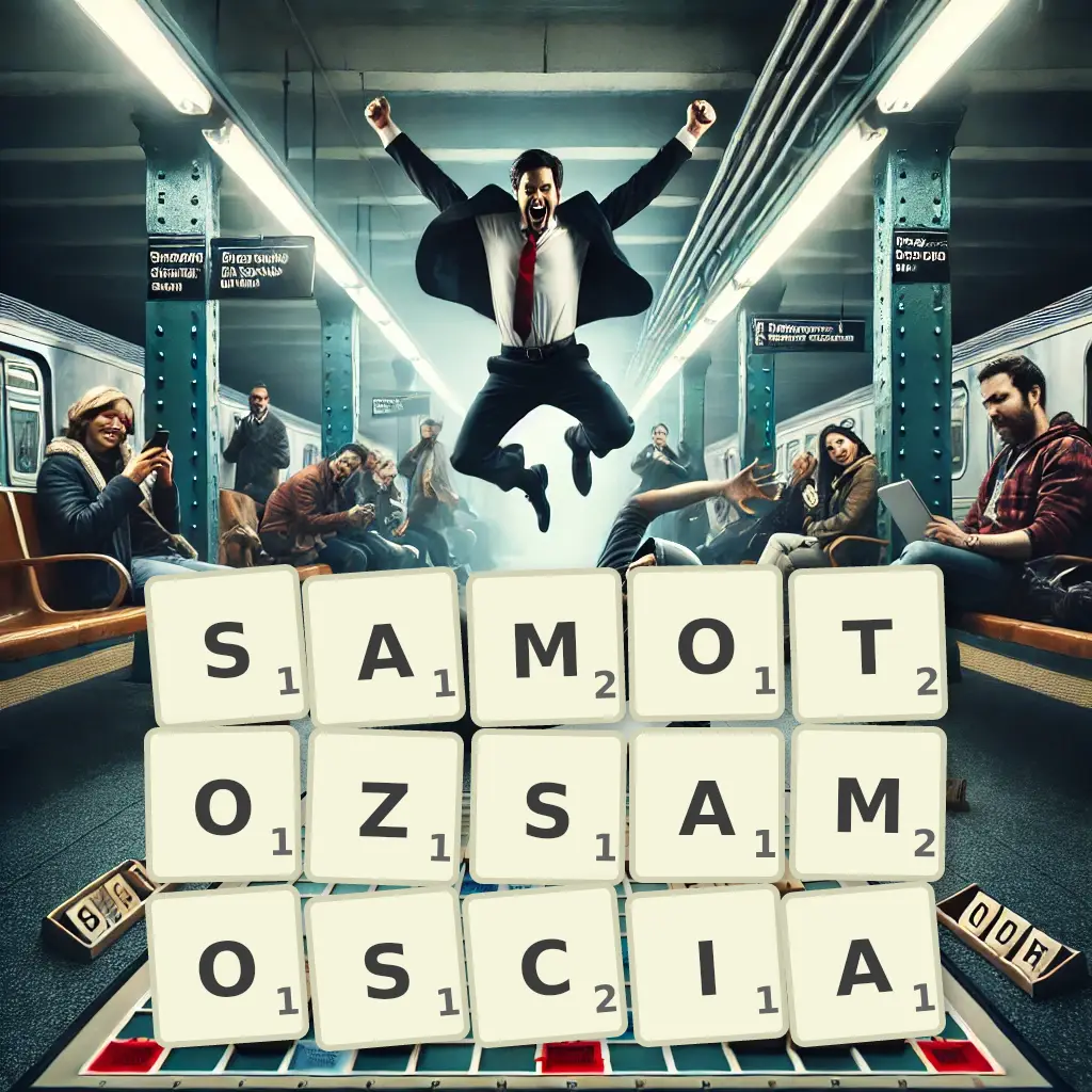 Słowa z liter SAMOTOŻSAMOŚCIĄ