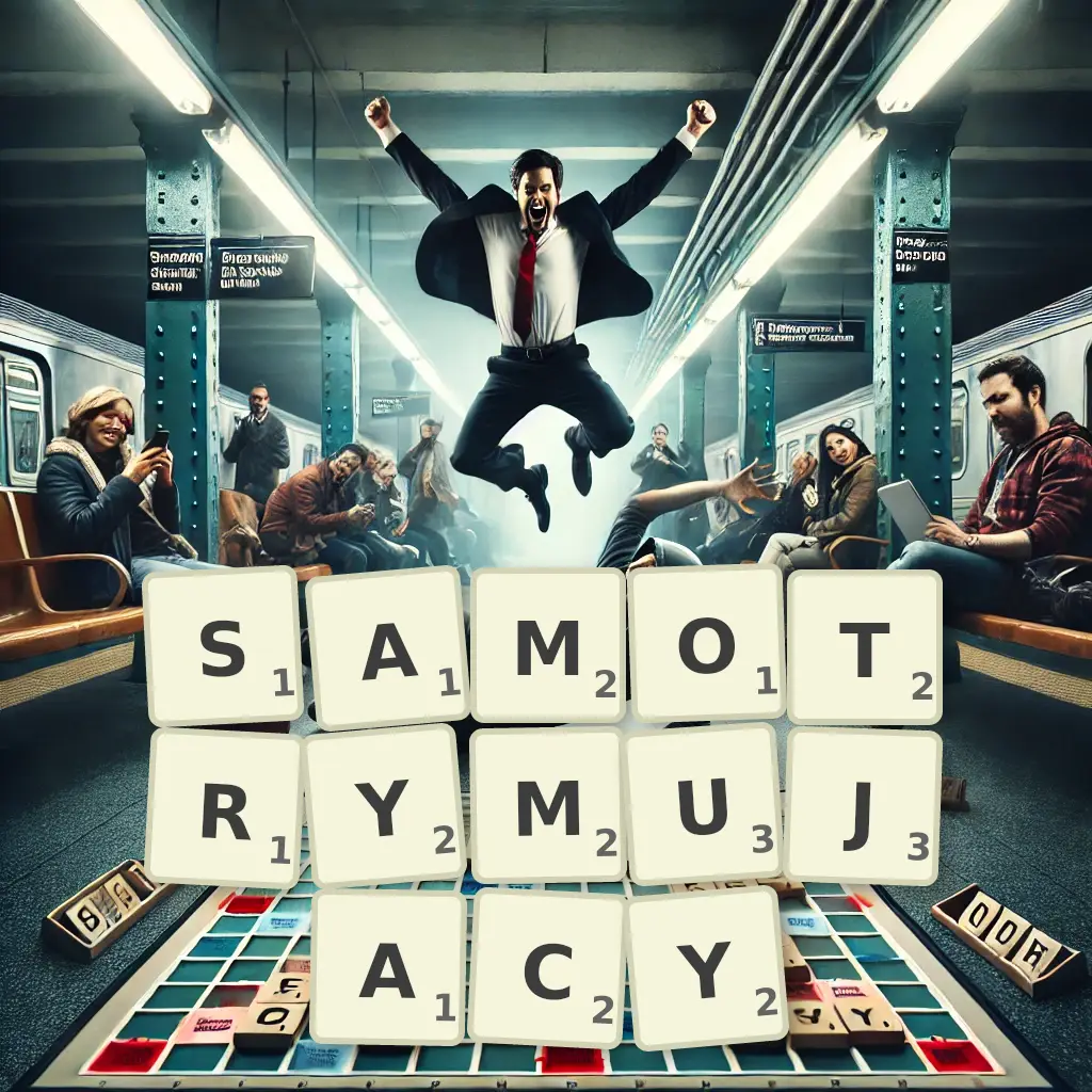Słowa z liter SAMOTRYMUJĄCY