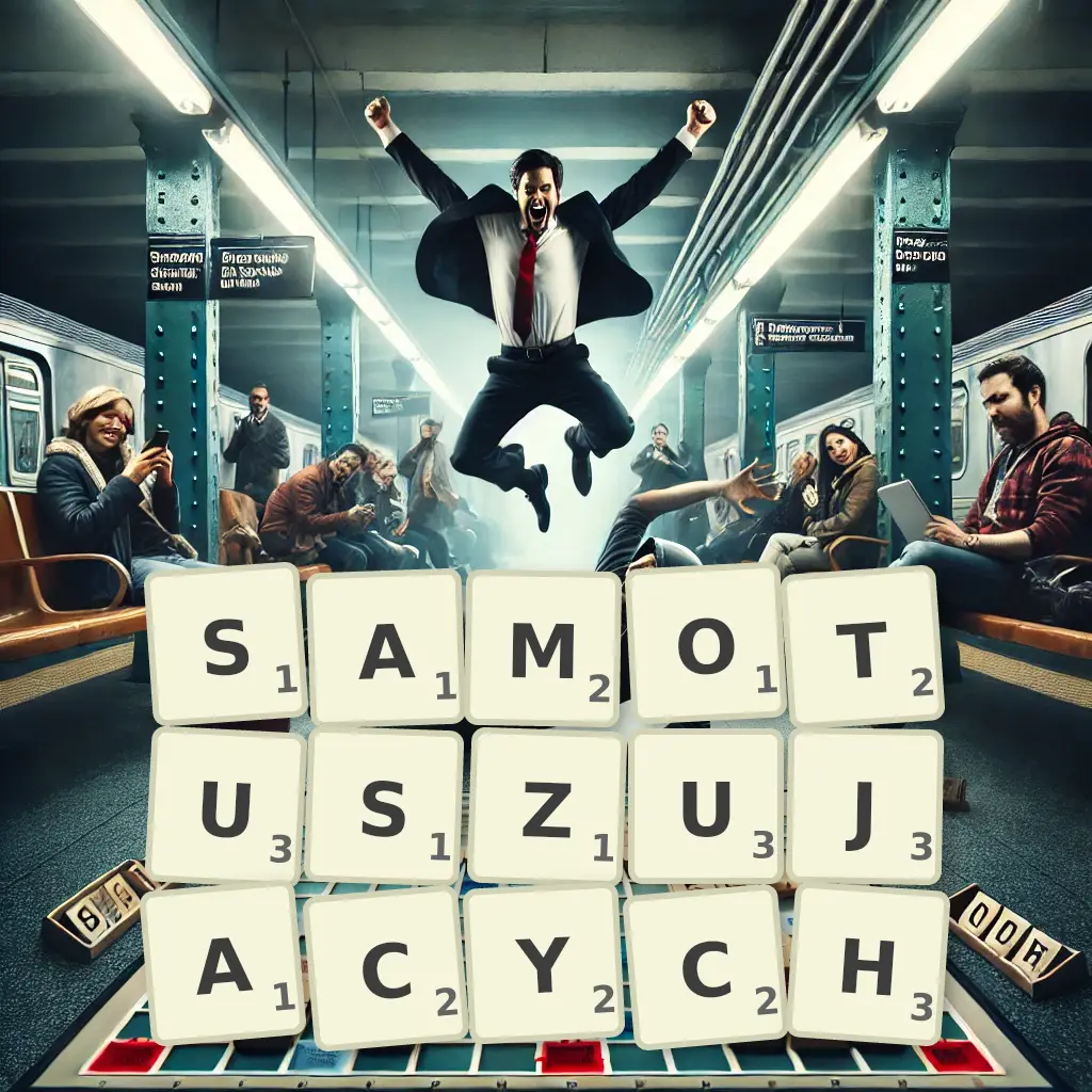 Słowa z liter SAMOTUSZUJĄCYCH