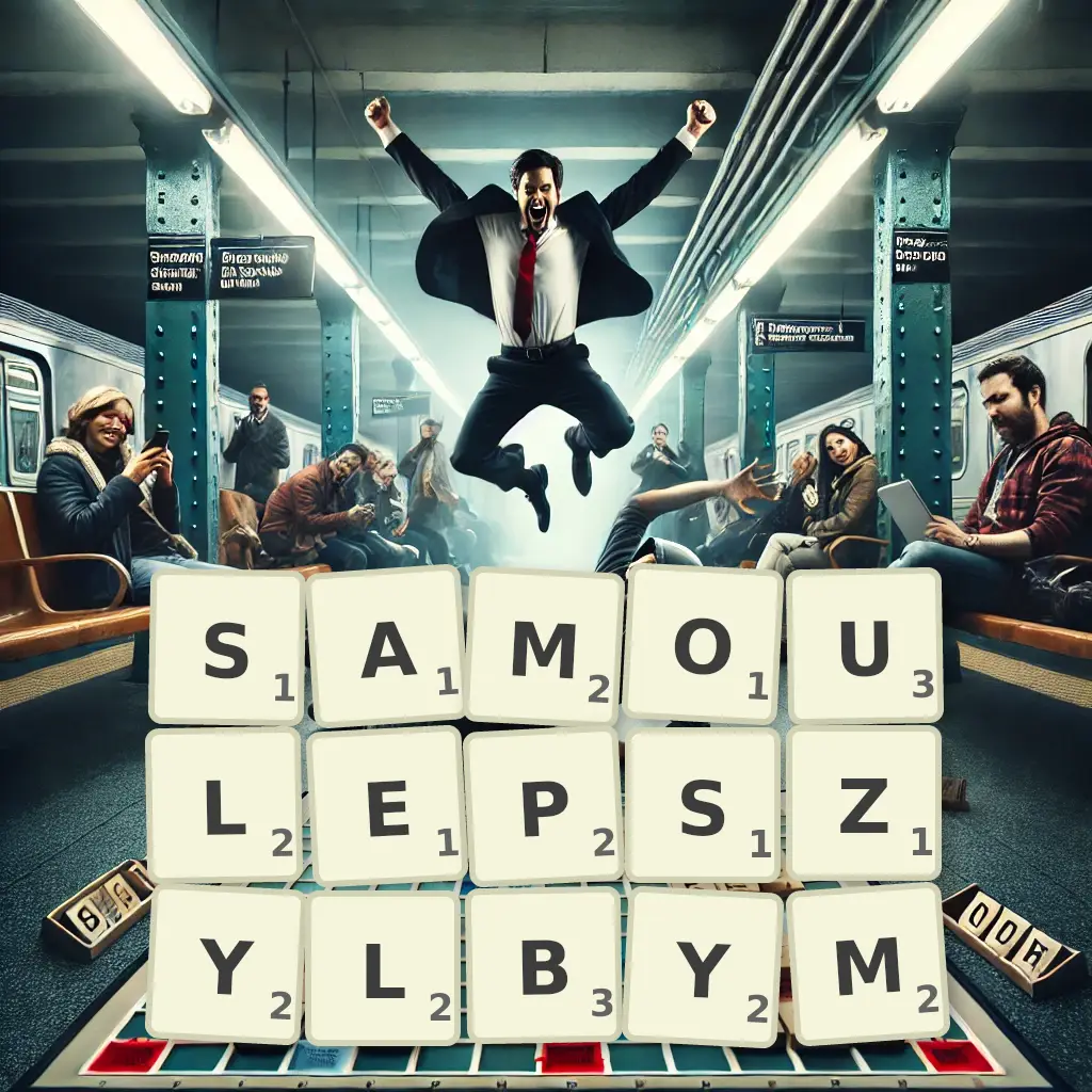 Słowa z liter SAMOULEPSZYŁBYM