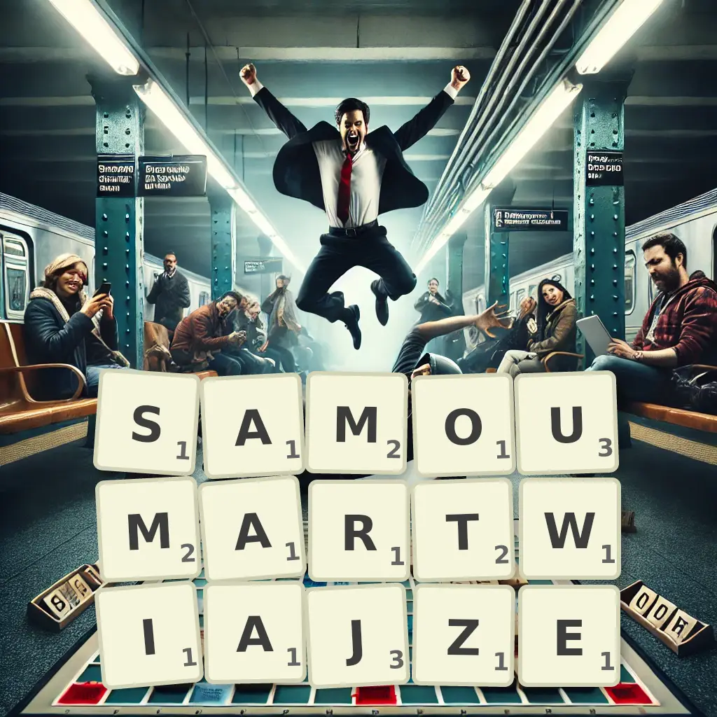 Słowa z liter SAMOUMARTWIAJŻE