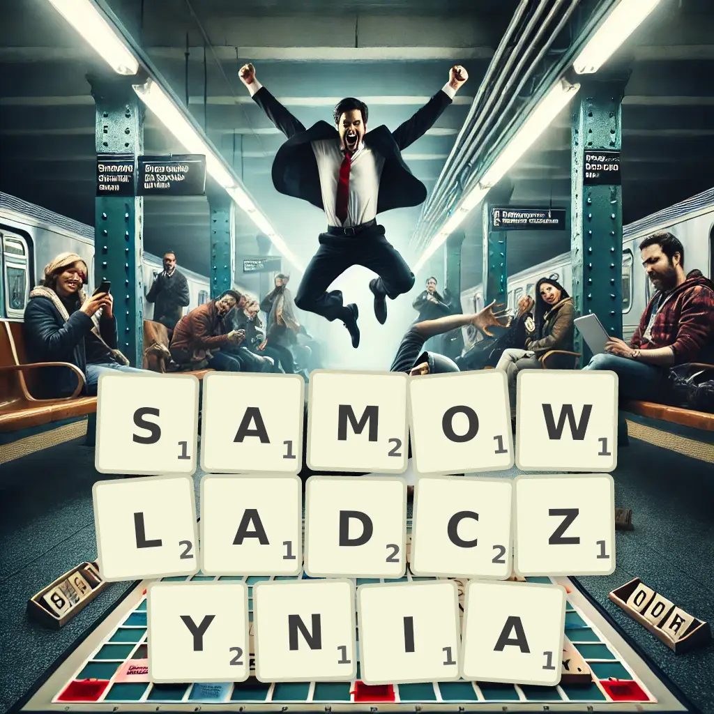 Słowa z liter SAMOWŁADCZYNIĄ