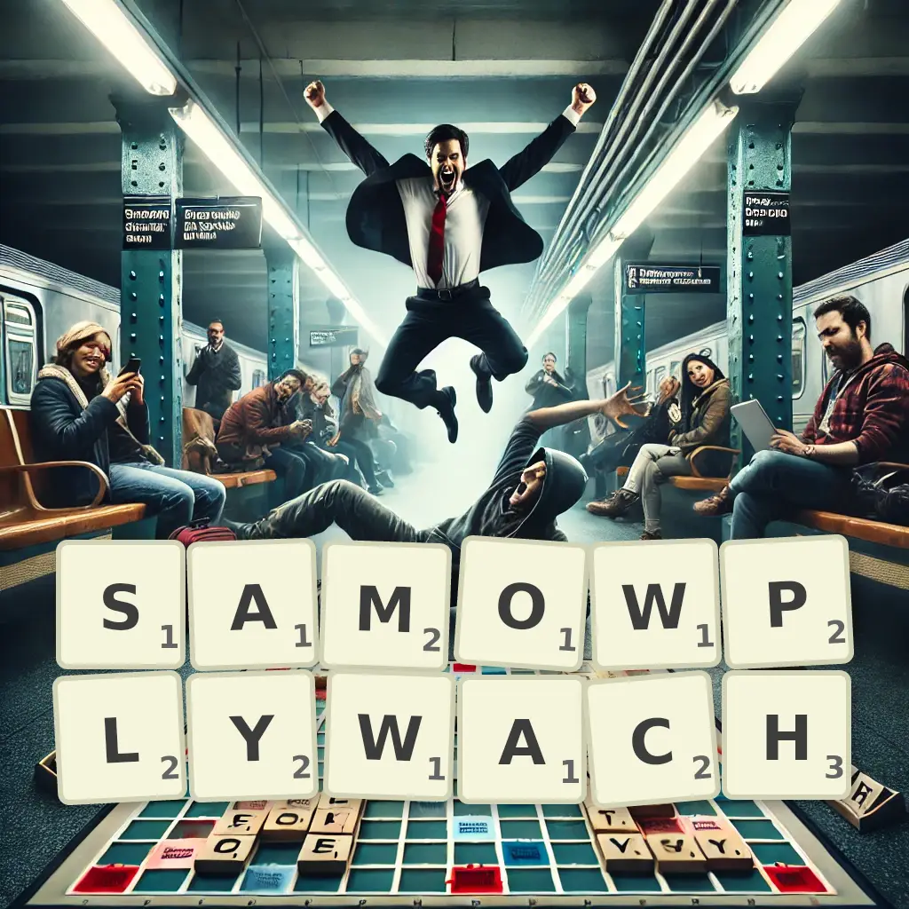 Słowa z liter SAMOWPŁYWACH