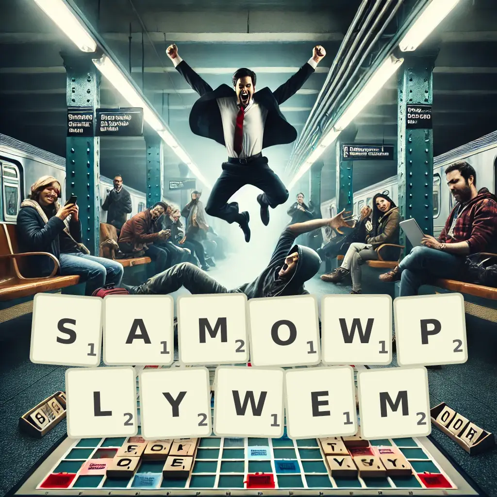 Słowa z liter SAMOWPŁYWEM