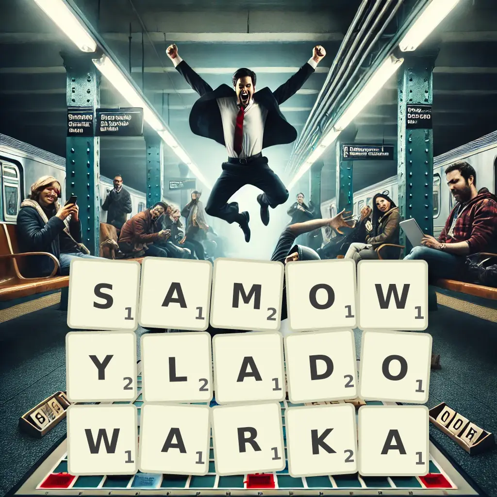 Słowa z liter SAMOWYŁADOWARKĄ