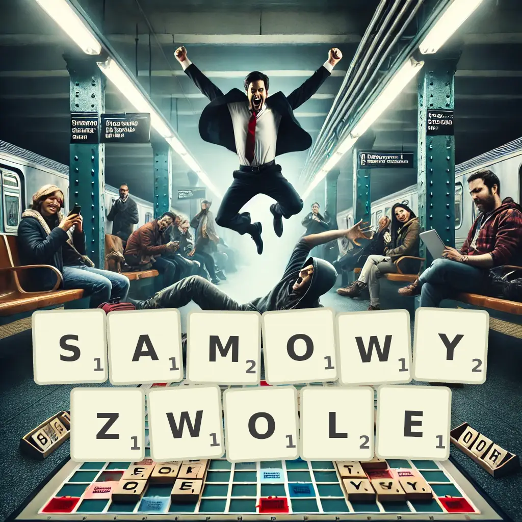 Słowa z liter SAMOWYZWOLĘ