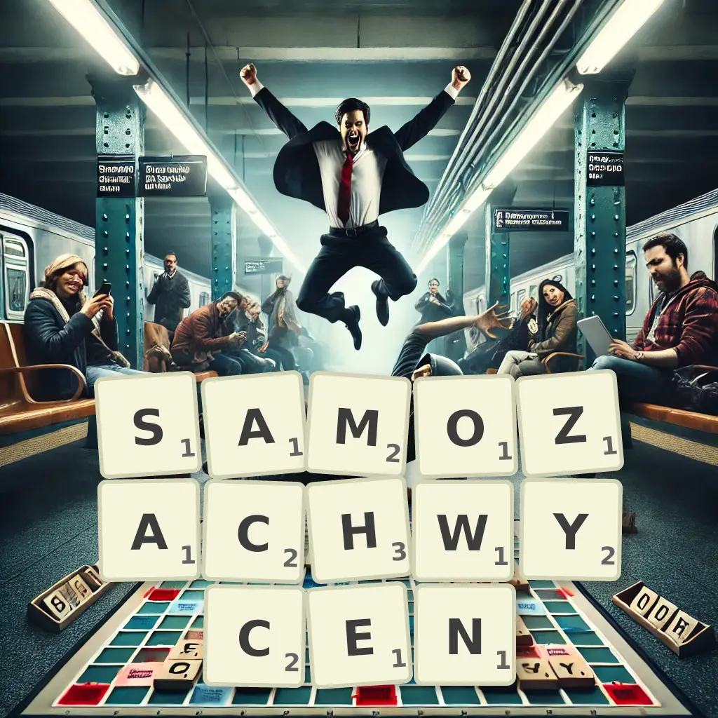 Słowa z liter SAMOZACHWYCEŃ