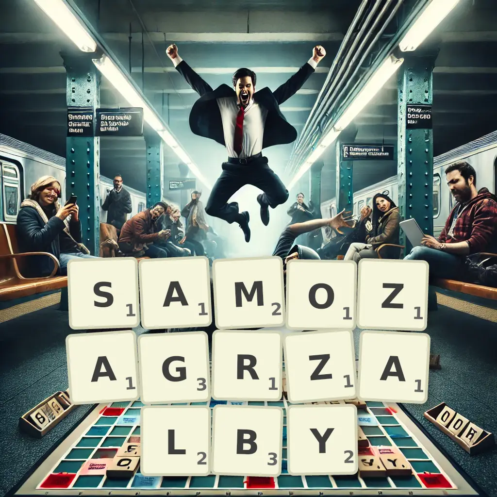 Słowa z liter SAMOZAGRZAŁBY