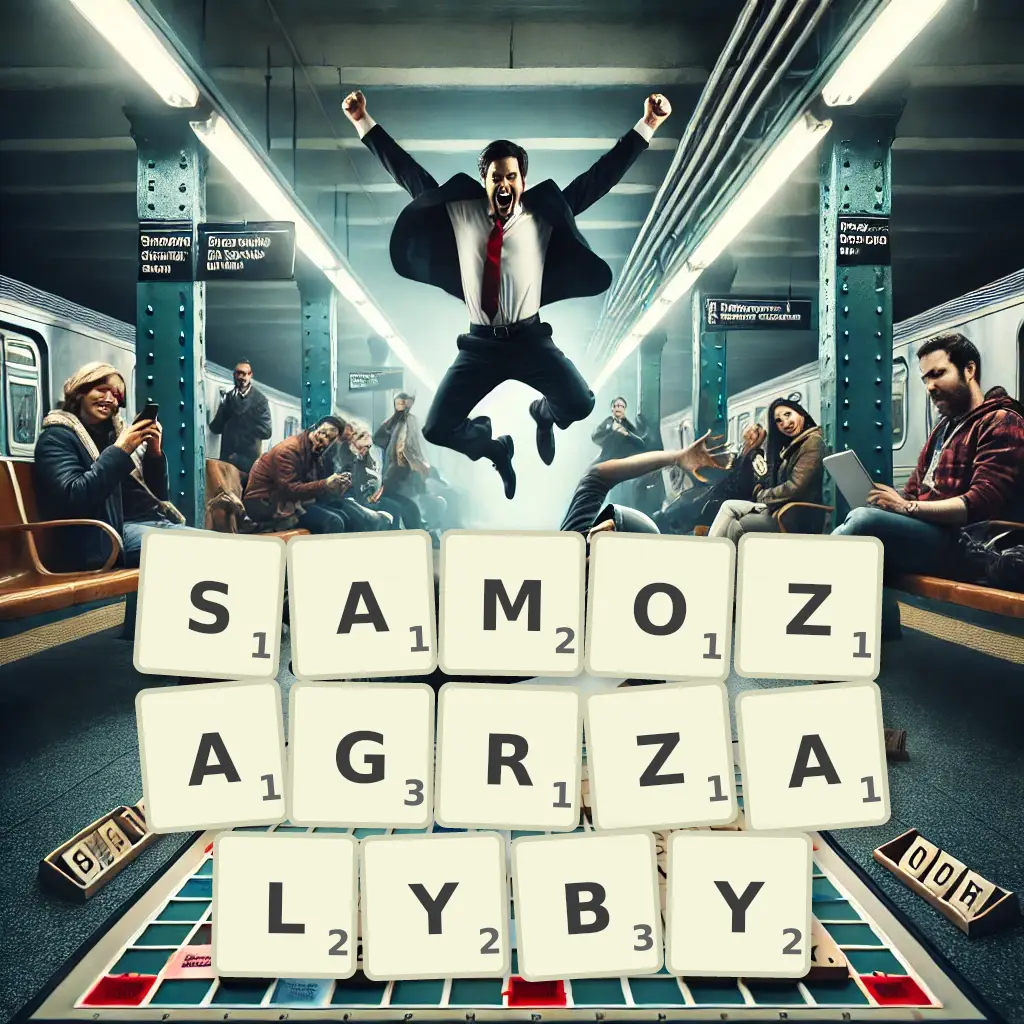 Słowa z liter SAMOZAGRZAŁYBY