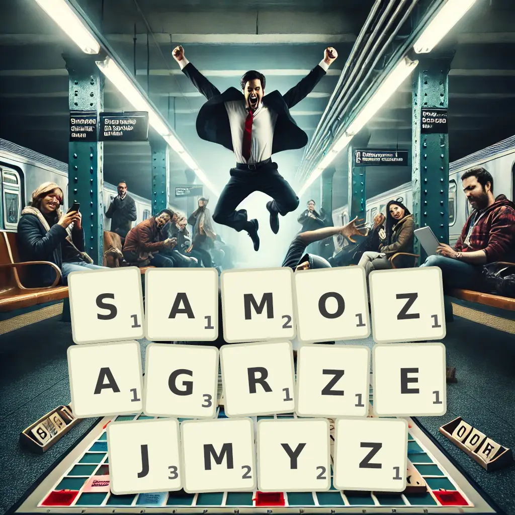 Słowa z liter SAMOZAGRZEJMYŻ