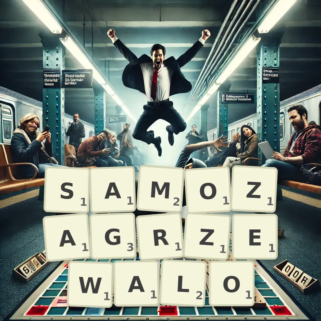 Słowa z liter SAMOZAGRZEWAŁO