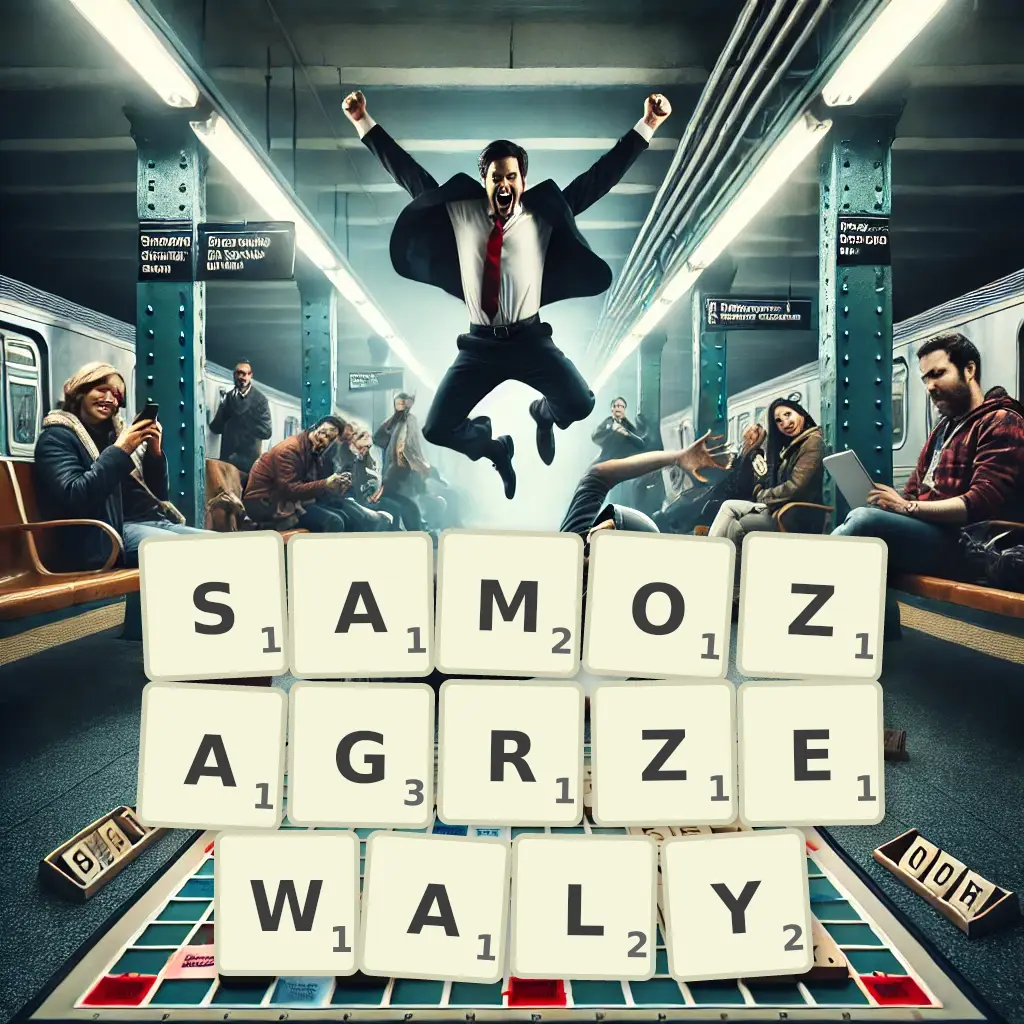 Słowa z liter SAMOZAGRZEWAŁY