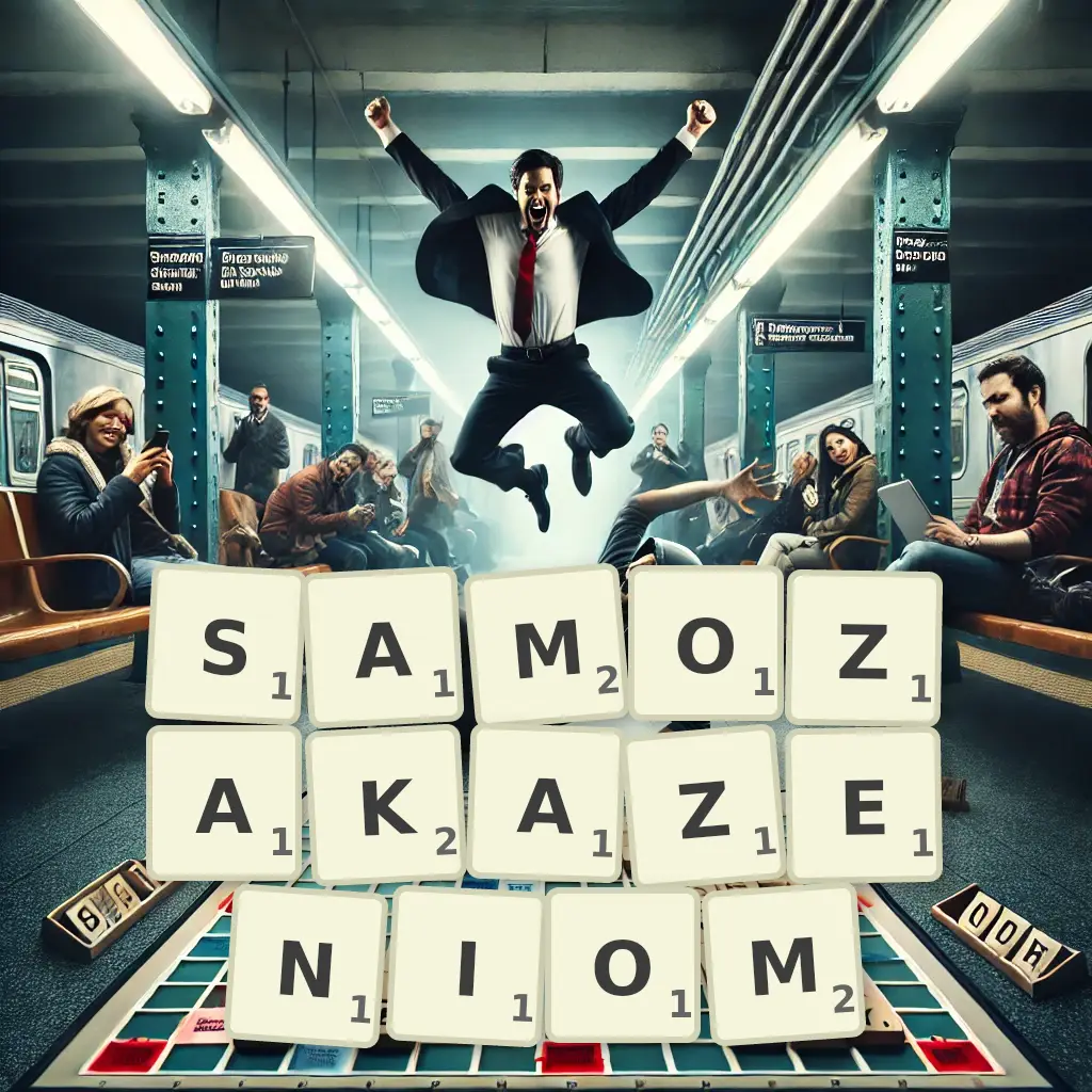 Słowa z liter SAMOZAKAŻENIOM