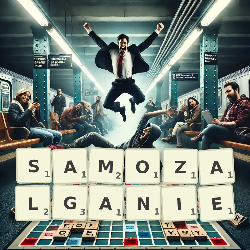 Słowa z liter SAMOZAŁGANIE