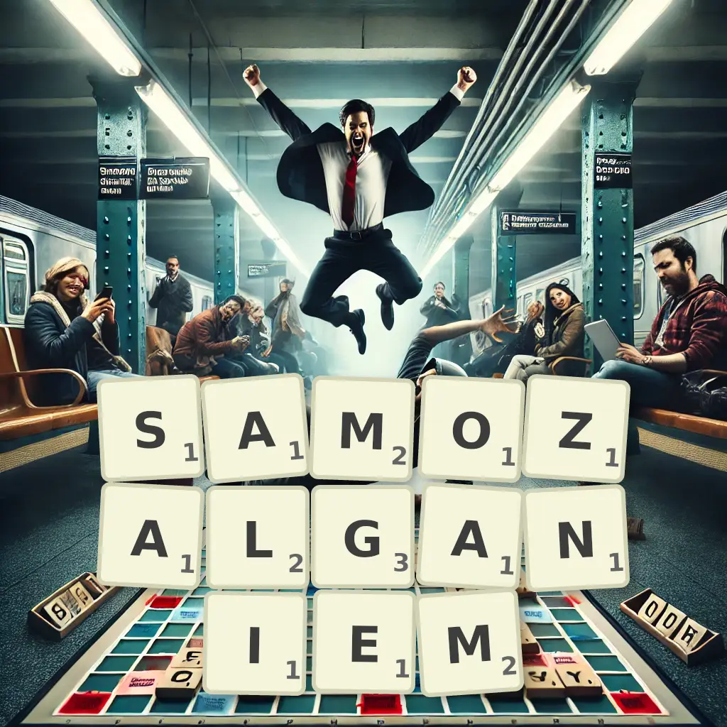 Słowa z liter SAMOZAŁGANIEM