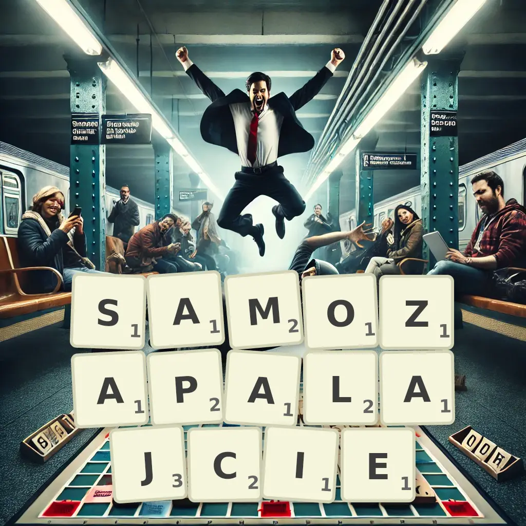 Słowa z liter SAMOZAPALAJCIE