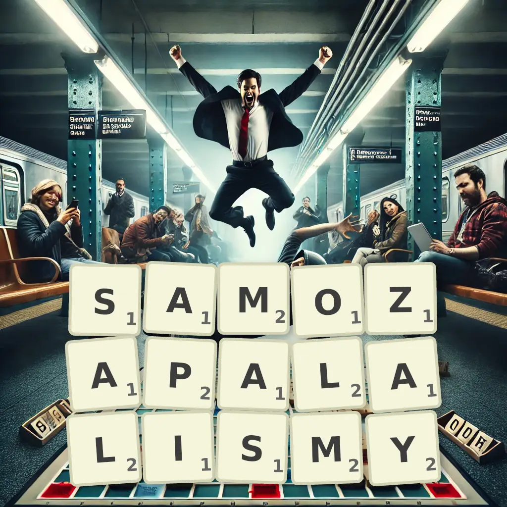 Lista słów z liter SAMOZAPALALIŚMY Słowa z liter SAMOZAPALALIŚMY