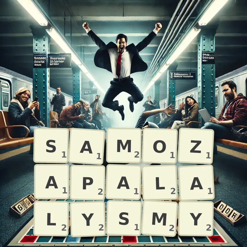 Lista słów z liter SAMOZAPALAŁYŚMY Słowa z liter SAMOZAPALAŁYŚMY