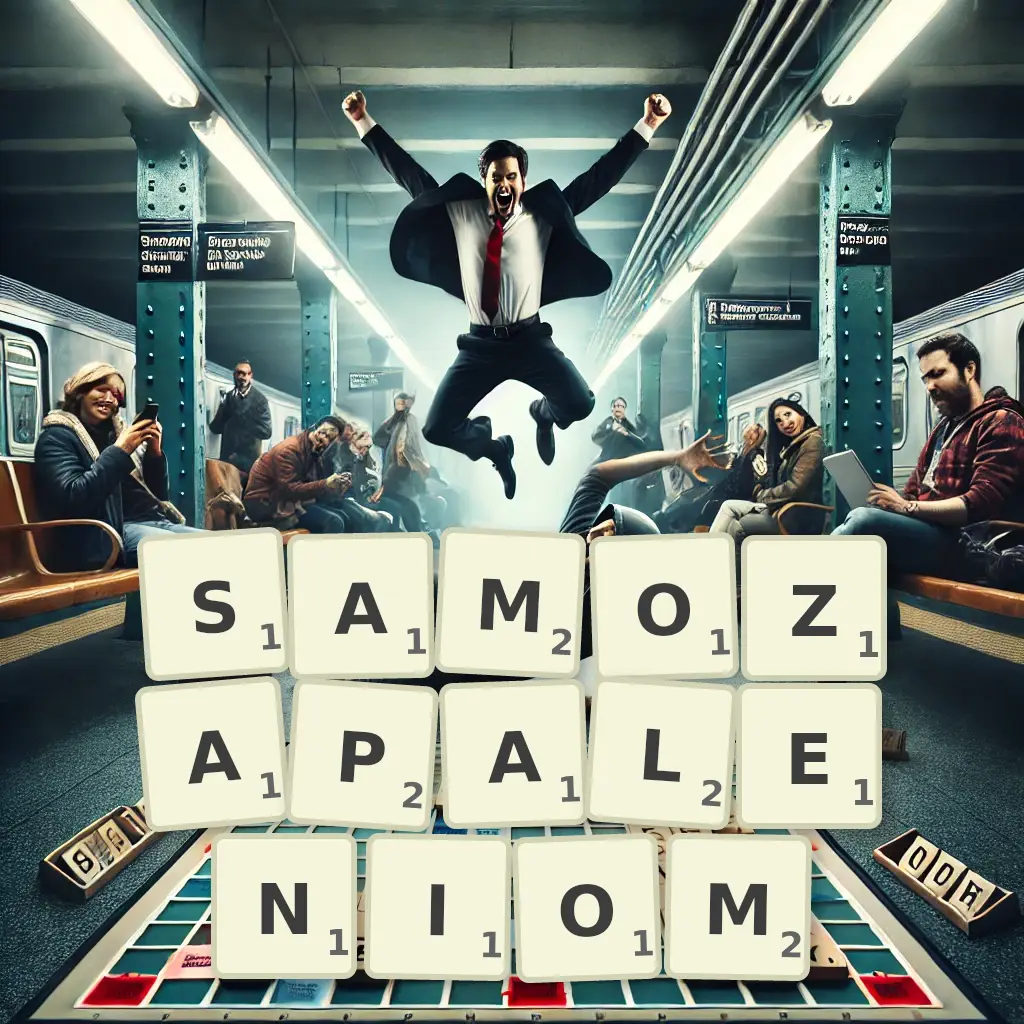 Słowa z liter SAMOZAPALENIOM
