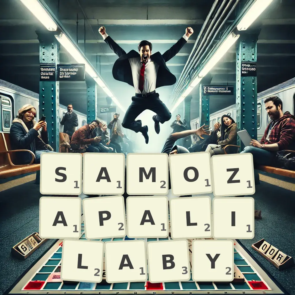 Słowa z liter SAMOZAPALIŁABY