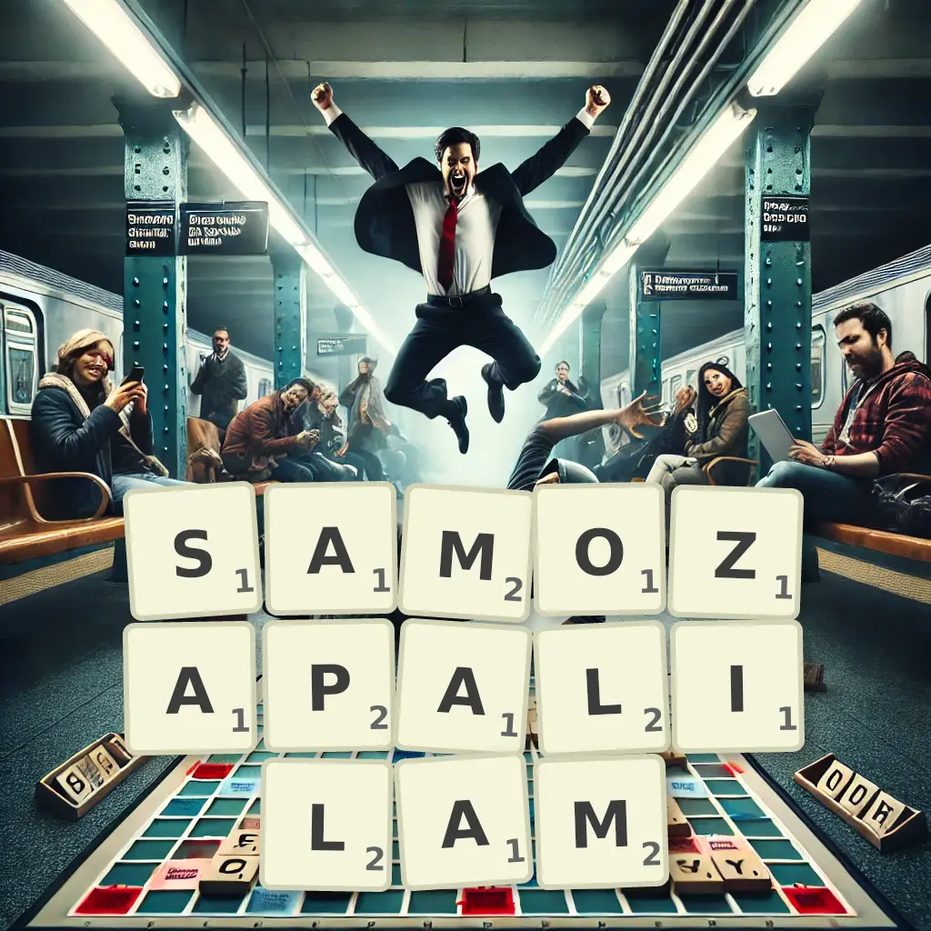 Słowa z liter SAMOZAPALIŁAM