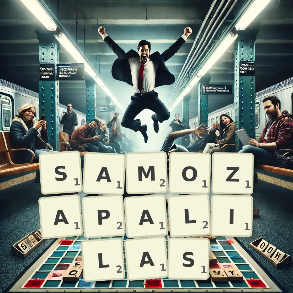 Słowa z liter SAMOZAPALIŁAŚ