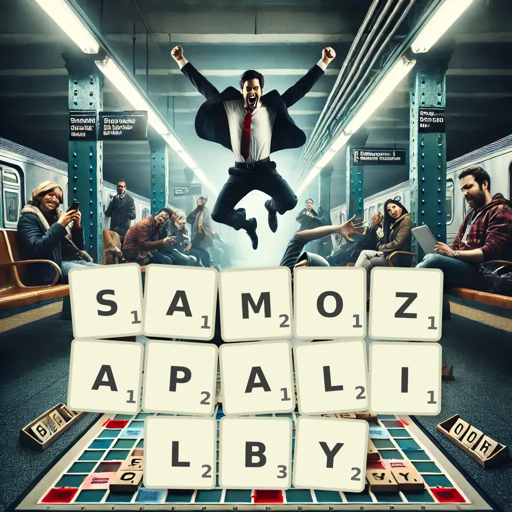 Słowa z liter SAMOZAPALIŁBY