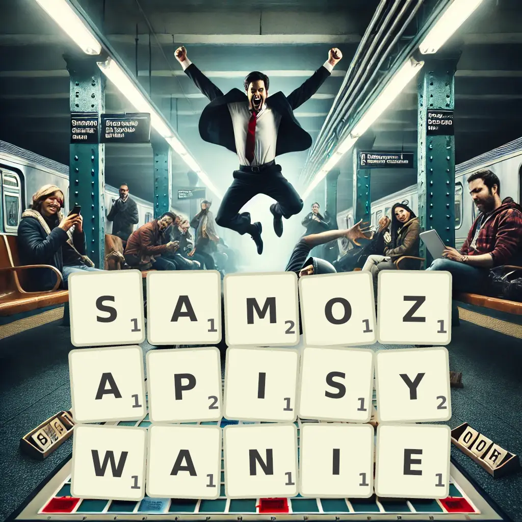 Słowa z liter SAMOZAPISYWANIE