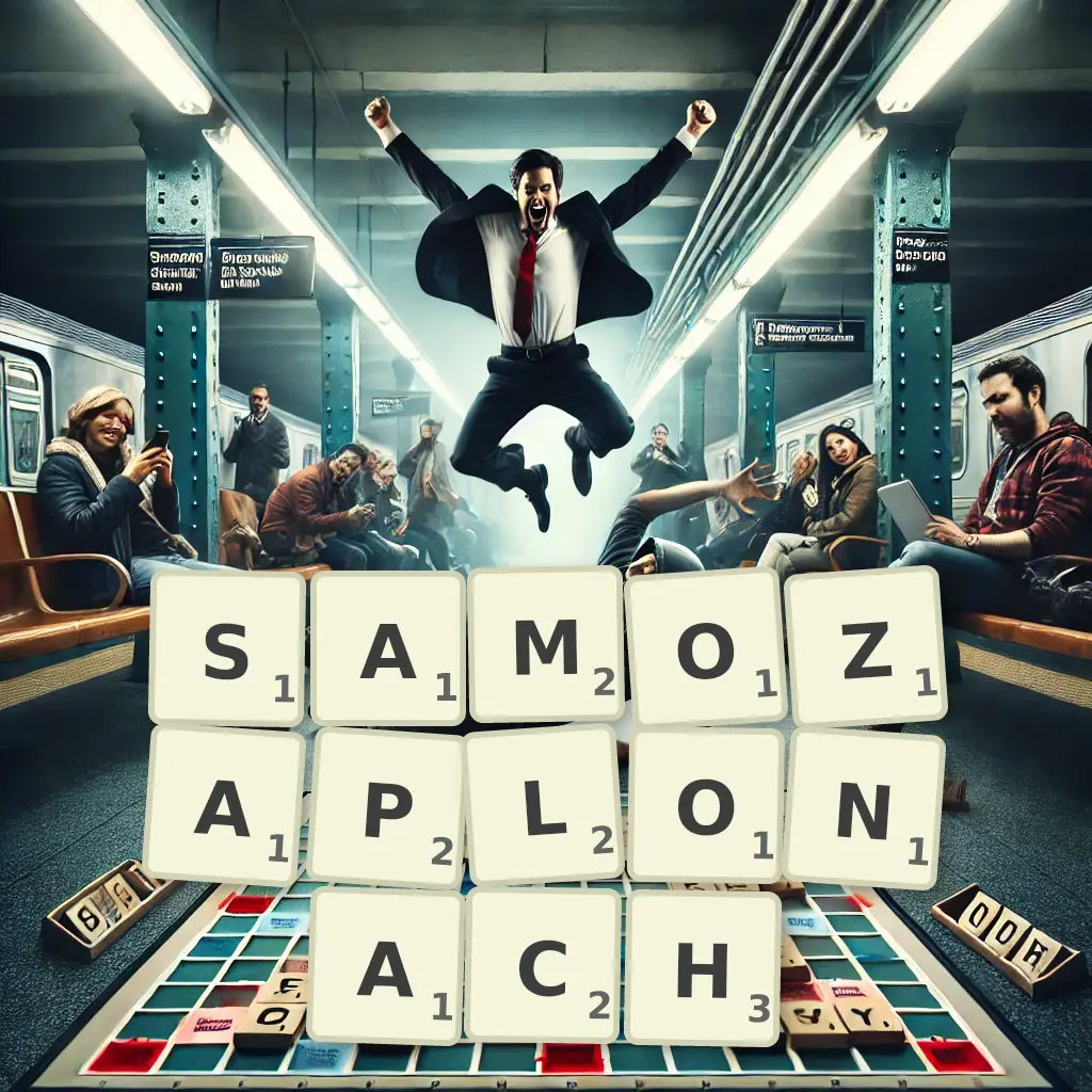 Słowa z liter SAMOZAPŁONACH