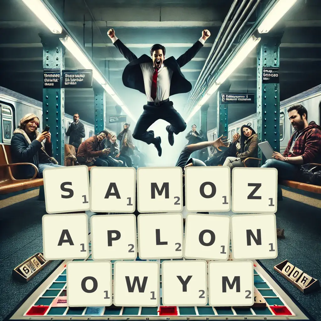 Słowa z liter SAMOZAPŁONOWYM