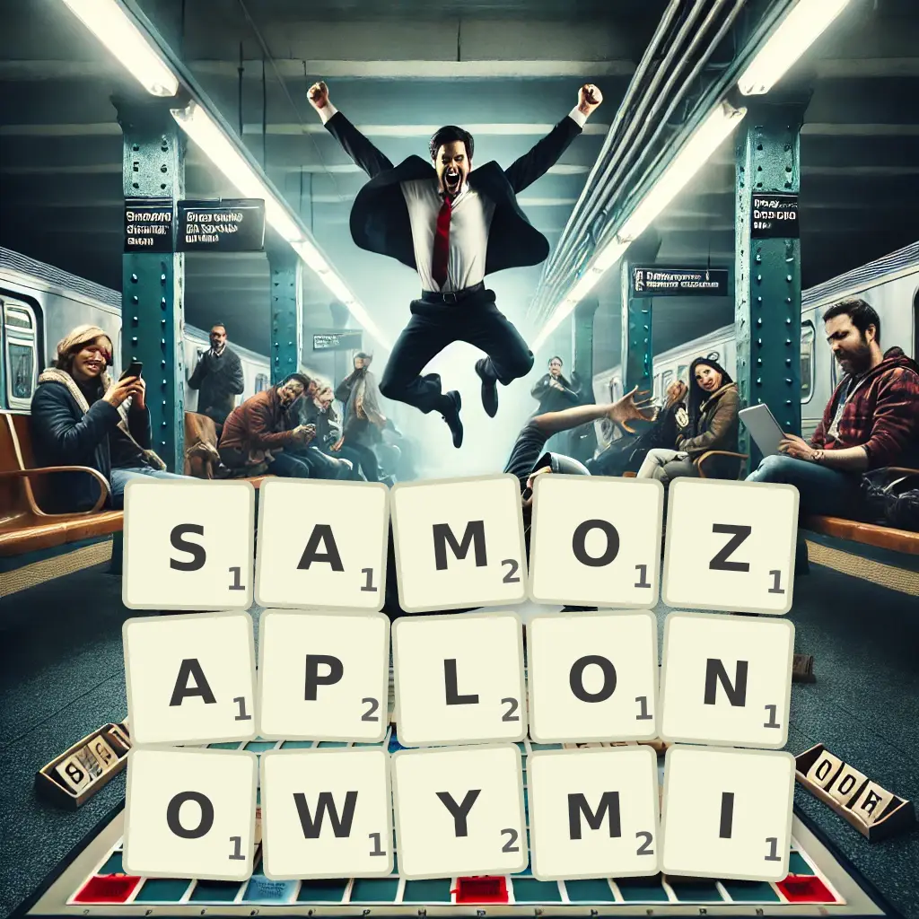Słowa z liter SAMOZAPŁONOWYMI