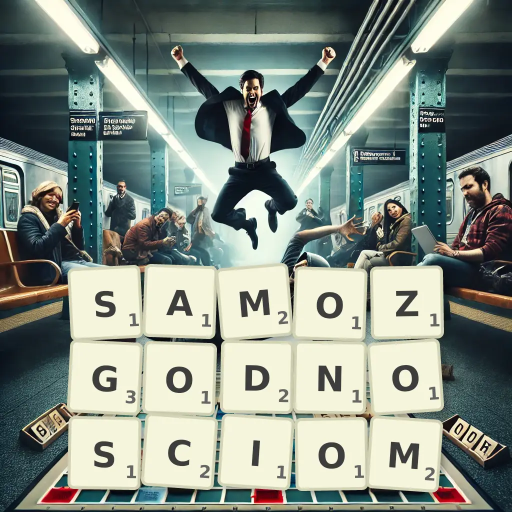 Słowa z liter SAMOZGODNOŚCIOM