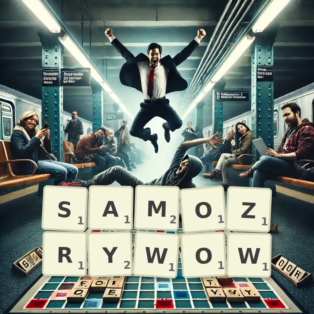 Słowa z liter SAMOZRYWÓW