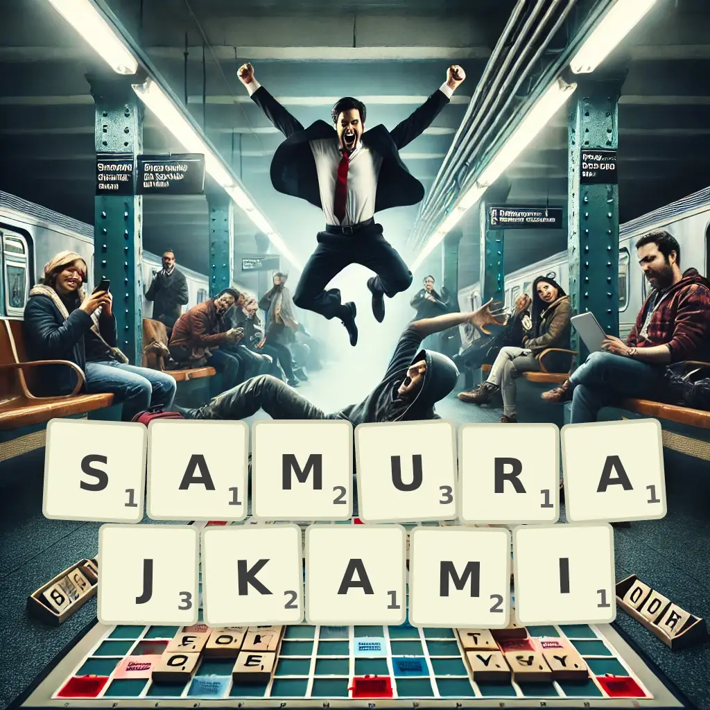Słowa z liter SAMURAJKAMI