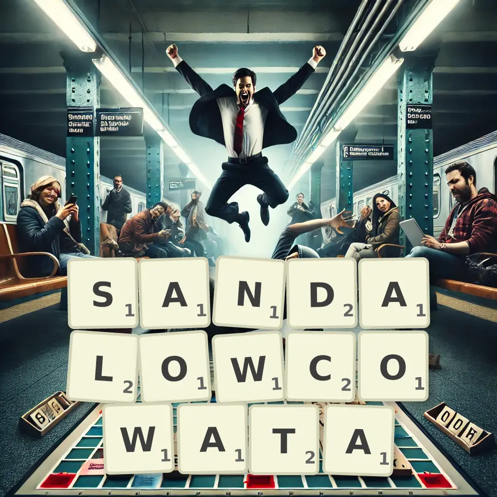 Słowa z liter SANDAŁOWCOWATA