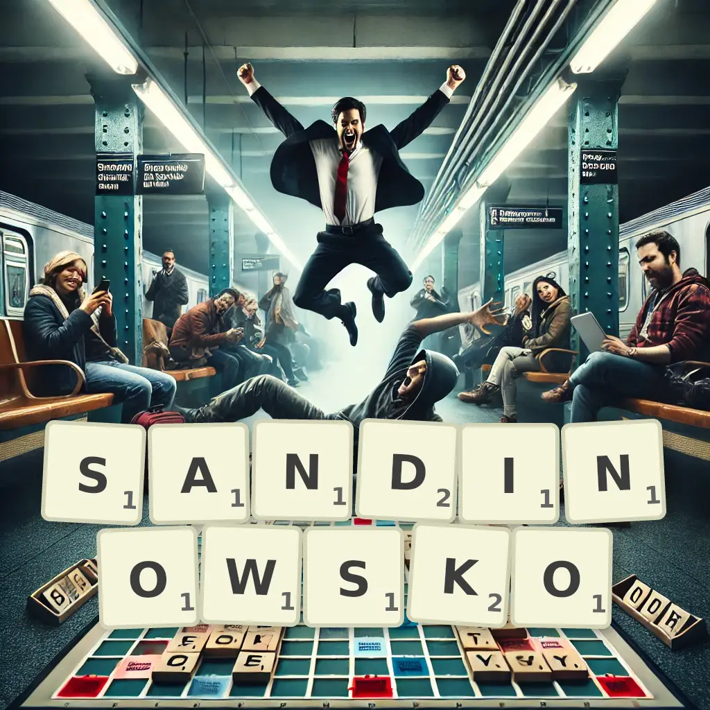 Słowa z liter SANDINOWSKO