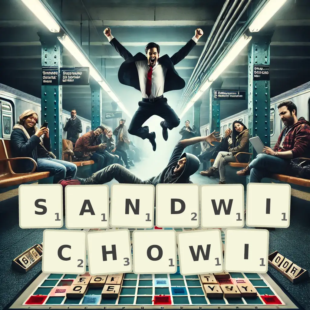 Słowa z liter SANDWICHOWI