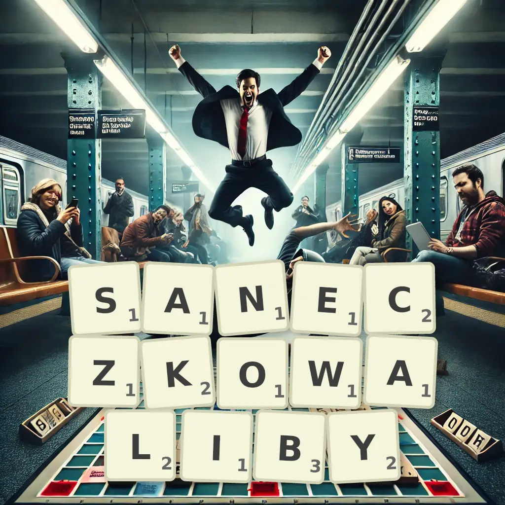 Słowa z liter SANECZKOWALIBY